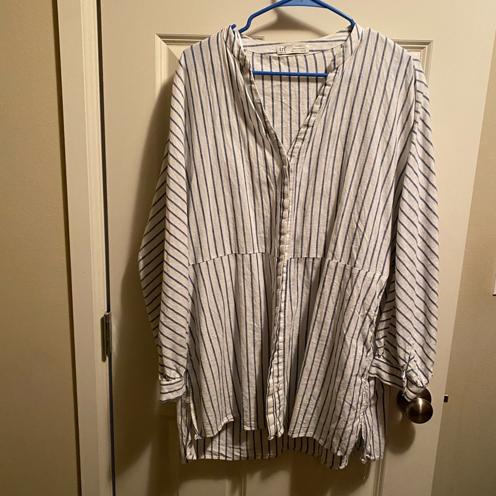 Zara linen shirt